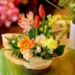 ☆父の日　花　 黄色オレンジ系アレンジメント　特別割引　