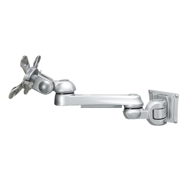 モダンソリッド LA-55-4 VESA対応液晶モニタ用水平多関節壁付けアーム。 VESA75.100 LA-55-4 モダンソリッド LA-55-4 VESA対応液晶モニタ用水平多関節壁付けアーム。