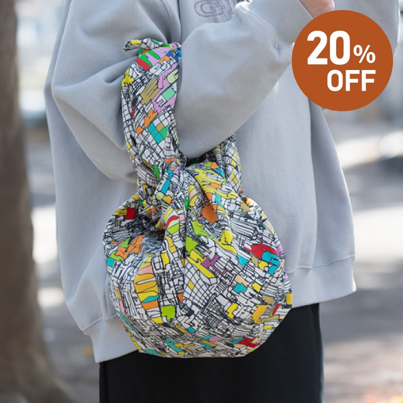 9/30まで20%OFF】『スマイリータウン』（平織96cm）【￥4,840→￥3,872