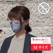【日本製】衛士の盾 ease［イーズ］マスク そふと グレー［Mサイズ］