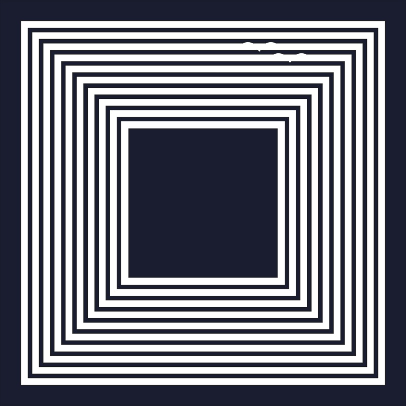 マリンボーダー(70)』（平織70cm） | 超撥水風呂敷『ながれ