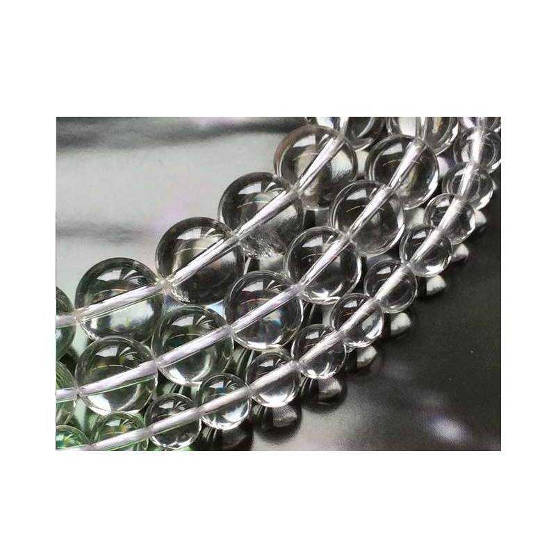 水晶 ラウンドAAA 6mm～18mm【連売り】 天然石ビーズ | 〇ビーズ