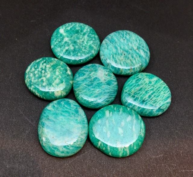 大人気なので再追加！】 アマゾナイト磨き石 1個売り | ☆名前から探す