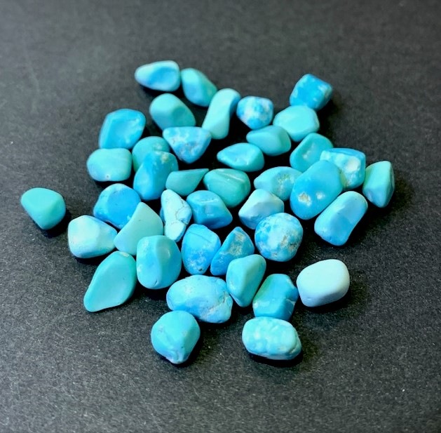 大人気なので追加！】 メキシコ産ターコイズ 小粒 原石 1粒売り
