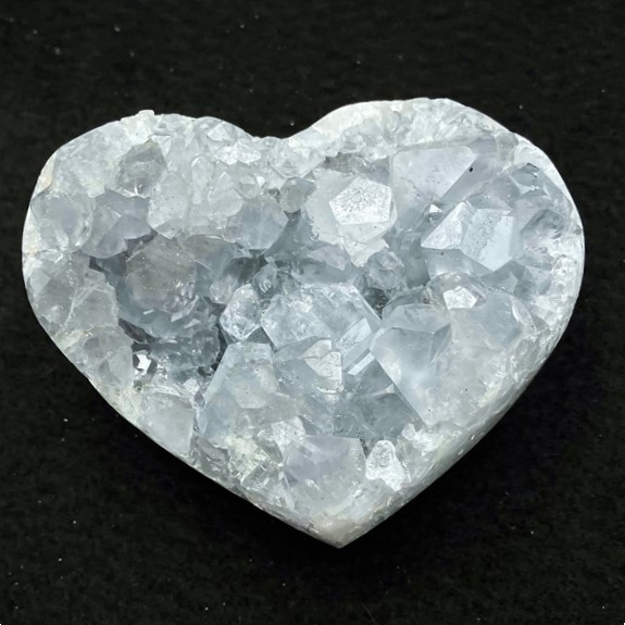 セレスタイト ハート型 クラスター 【公式通販】