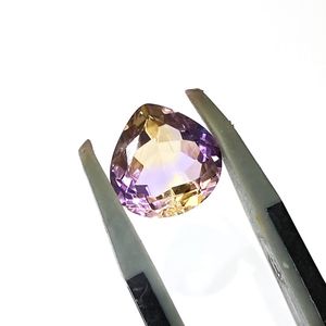 希少石！】カコクセナイトインアメジスト オーバル カボション