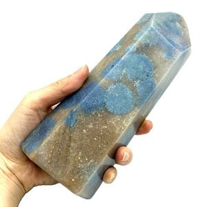 フローライトインクォ－ツ 6角柱ポイント 69g 店舗同時販売品