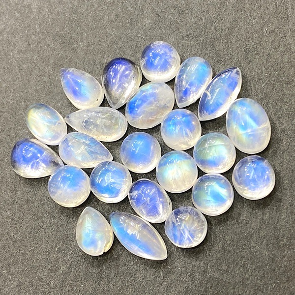 大特価！】アンデシンラブラドライト カボションルースミックス 1粒