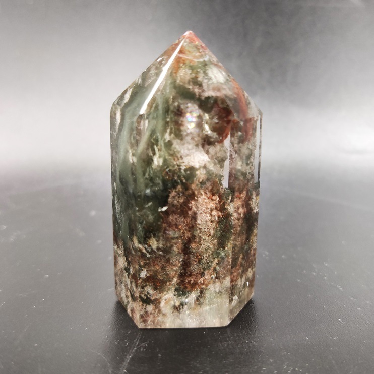 ガーデンクォーツ ポイント型 カービング 32.5g | ☆名前から探す,サ