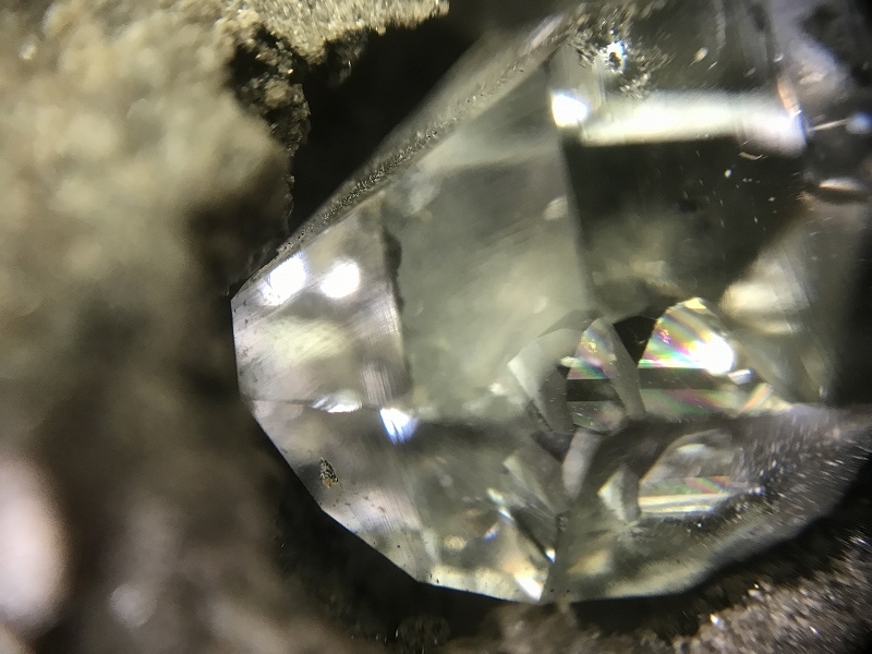 貴重品】母岩付きハーキマーダイヤモンド 総重量1040g 注目！ | 〇鉱物