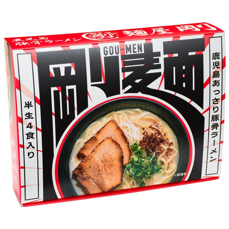 eギフト】麺屋剛 とんこつラーメン4食セット | eギフト対象商品