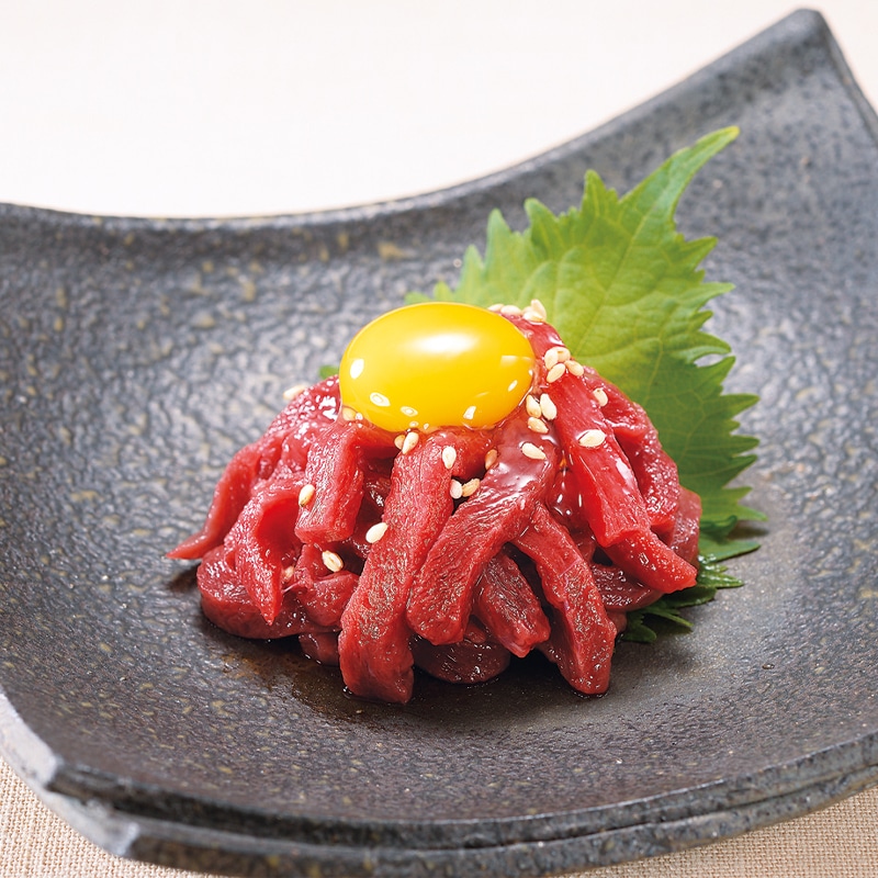 eギフト】馬刺し ユッケ(生食用) 50gx5パック入 桜寿食品 | eギフト