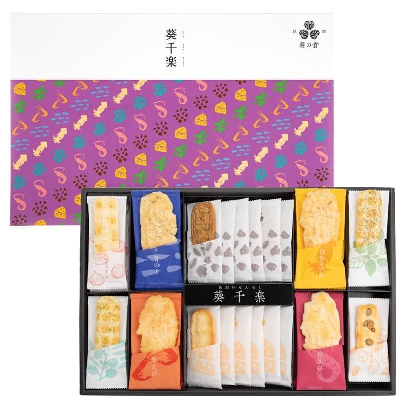 葵千楽（10種40袋入） ASR-30E 草加葵の倉