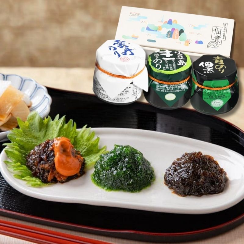 のり佃煮3種セット【まとめて発送】 亜味撰 | 佃煮他 | 西原オンライン