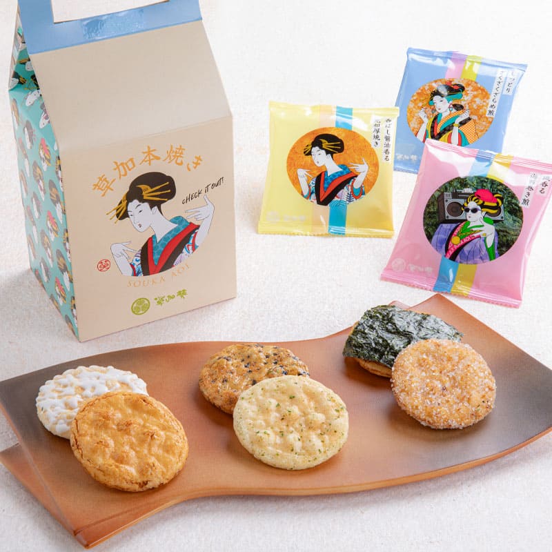 葵さんの草加本焼き ASH-10 草加葵 | 草加葵（そうかあおい） | 西原