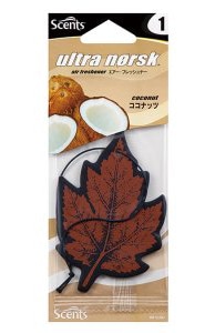 【ネコポス対応】Scents ウルトラノスク ココナッツ 吊り下げ型　1枚入