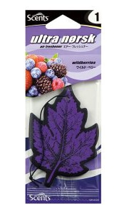 【ネコポス対応】Scents ウルトラノスク ワイルドベリー 吊り下げ型　1枚入