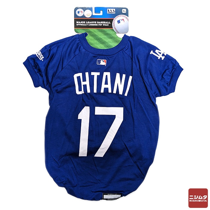 ドジャーズ大谷　Tシャツ2枚セットSM MLB公式 ドジャース 大谷Tシャツ M ブルー [ファンタジー