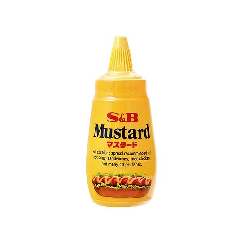S&B エスビー食品 マスタード スクイズパック チューブ 150g スパイス ハーブ