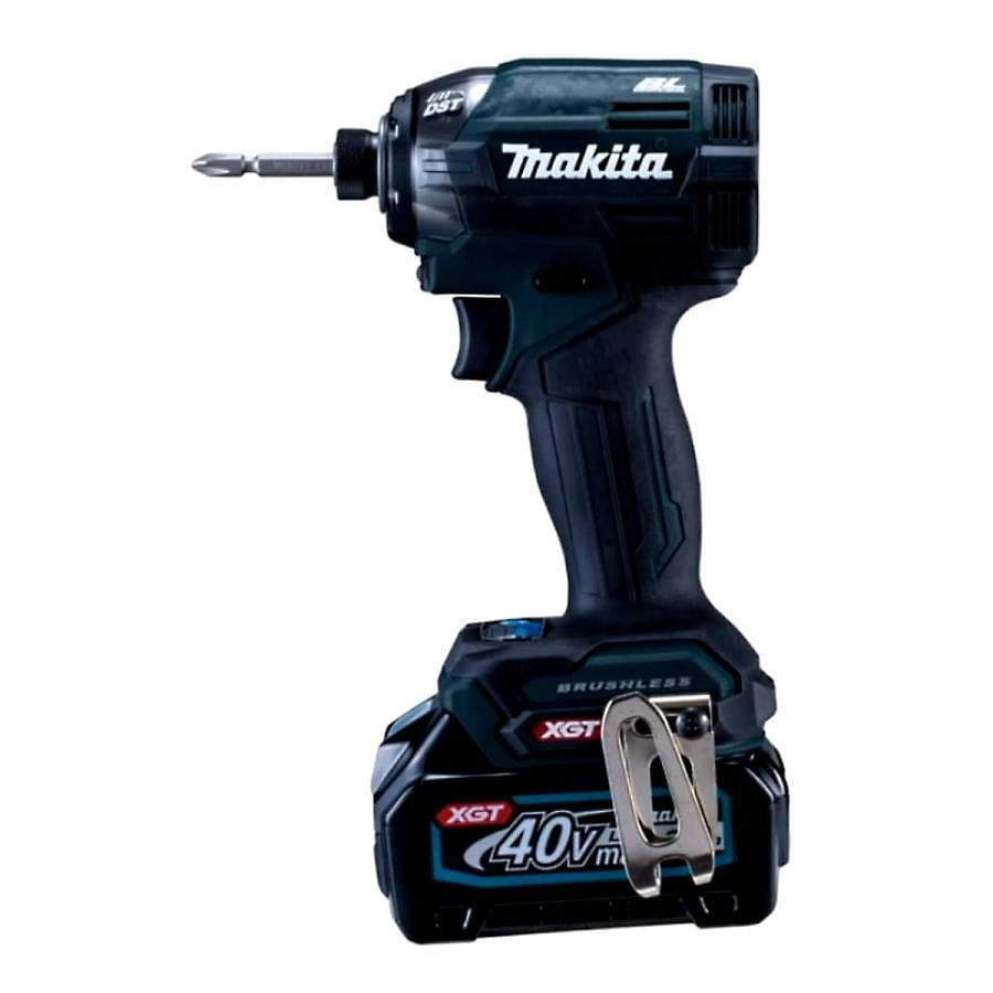 マキタ(Makita) 充電式インパクトドライバ（黒）40Vmax2.5Ah バッテリ2本・充電器・ケース付