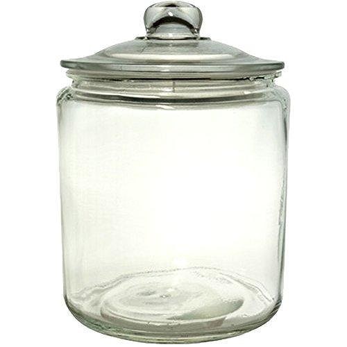 リビング ガラス瓶 キャニスター ガラス ストレートジャー Mサイズ
