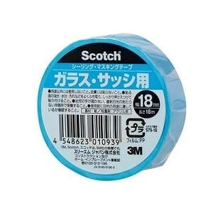 スリーエム  3M マスキングテープ 1P 18×18m