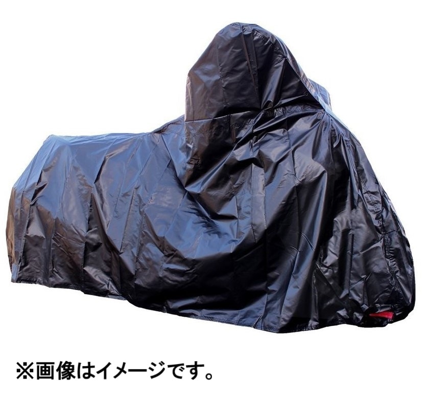 カー用品　バイク用品　バイク通勤　バイク用カバー　黒色カバー　山城　バイクカバー　影丸くんＳ