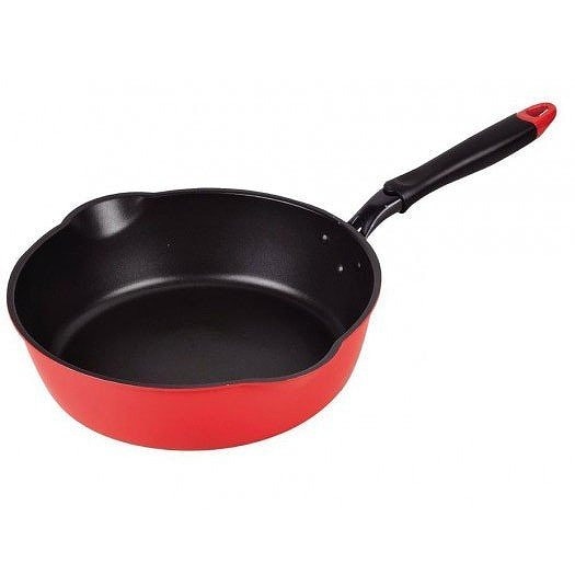 パール金属 セモリナ ふっ素加工 IH対応 深型 パスタパン 28cm HB-343