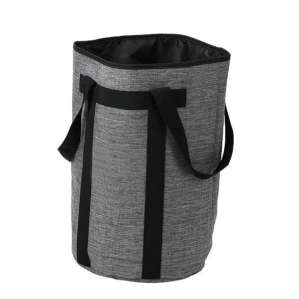 パール金属　WS　3WAYランドリーバッグ31L　グレー　HB-6332