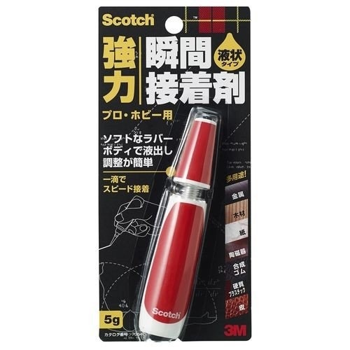3M(スコッチ)スコッチ 強力瞬間接着剤 5g