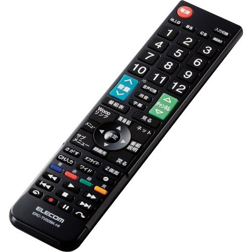 ELECOM (エレコム) かんたんTVリモコン 日立・Wooo 用 TV リモコン