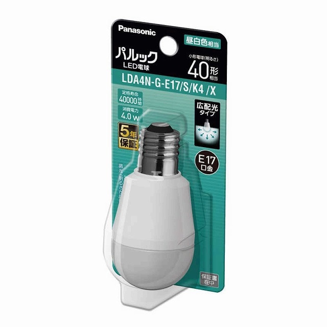 パナソニック Panasonic LDA4NGE17SK4X LED電球 | LED電球 | ニシムタ