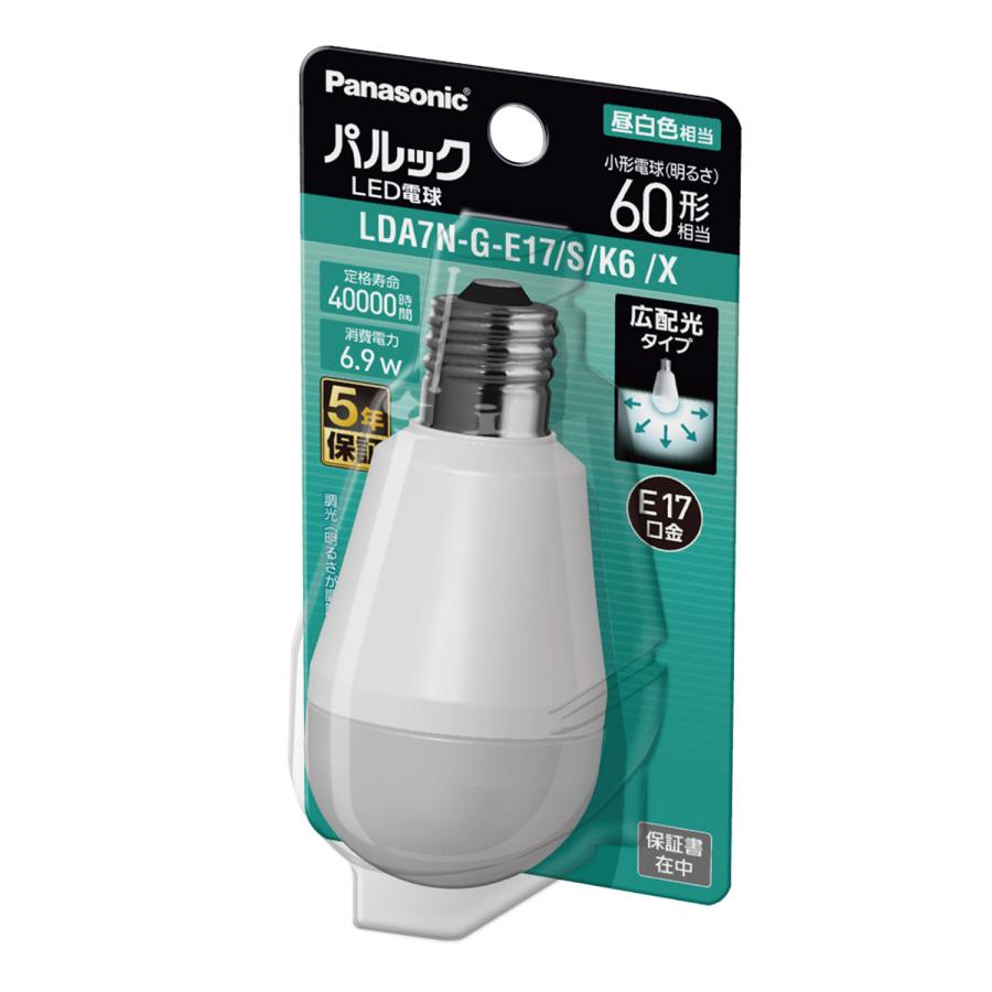 パナソニック Panasonic LED電球 昼白色 LDA7NGE17SK6X | LED電球