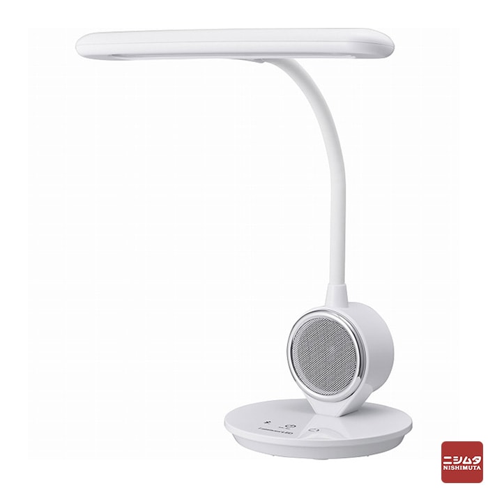 ドウシシャ ミュージックデスクライト DL-D376 WH LED 調光