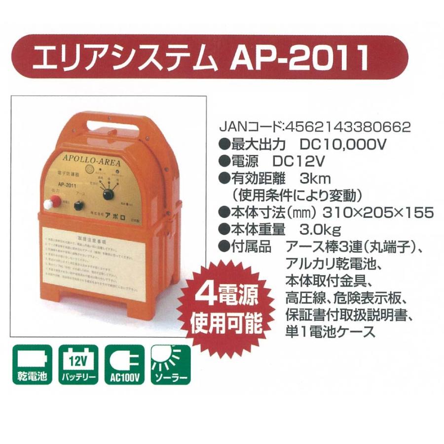 アポロ　エリアシステム本体　　