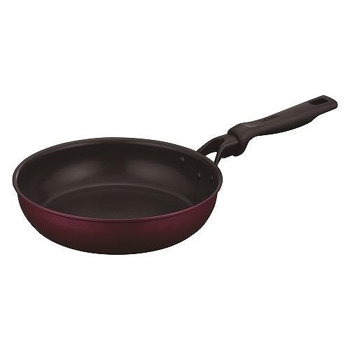 サーモス フライパン 24cm ガス火・IH対応 レッド KFM-024