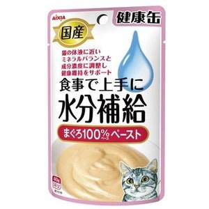 アイシア AIXIA 国産健康缶パウチ水分補給 まぐろペースト 40g