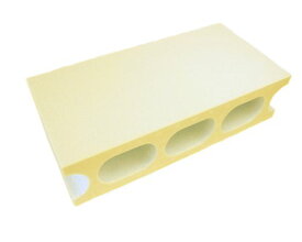 スチロールブロック　イエロー　Ｗ390ＸＨ100ＸＤ190