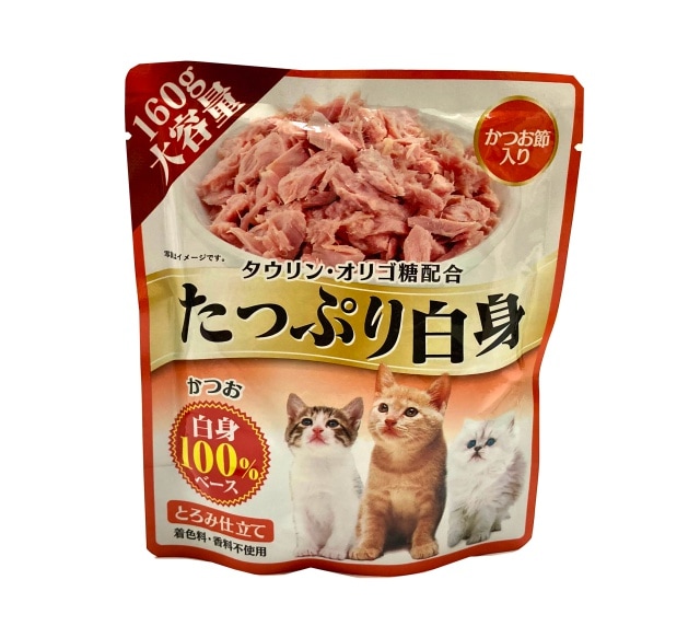 ペットライフクリエイト　たっぷり白身　かつお節入　大容量160g