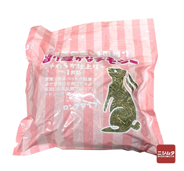 ペットライフクリエイト　香り豊かなチモシー　やわらか仕上げ　1kg　ロングタイプ