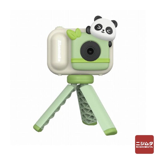高橋国際商事 キッズカメラ 三脚付 グリーン TK-Z02GE