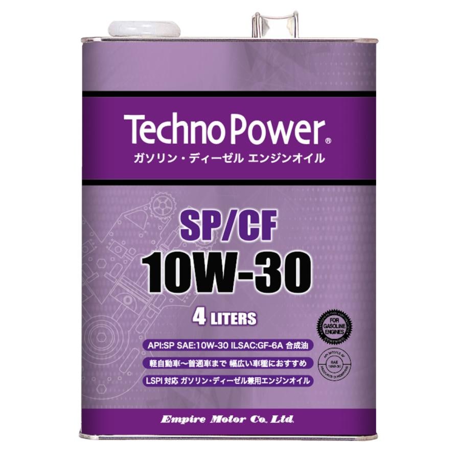 Empier Motor   Techno Power エンジンオイル 10W30 4L ガソリン車ディーゼル車