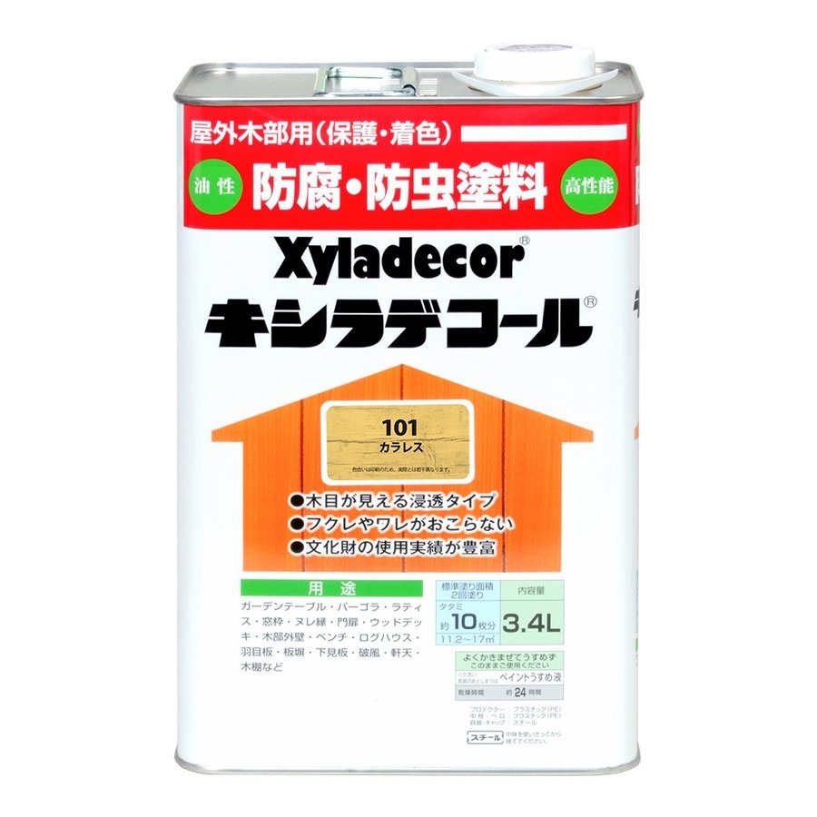 キシラデコール  カラレス　 3.4L