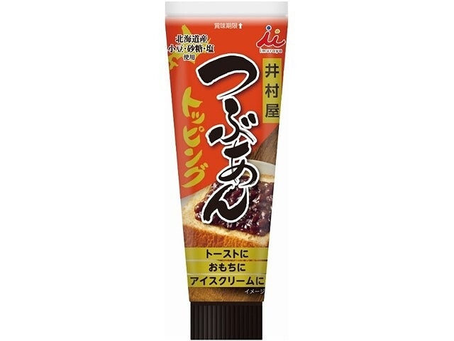 井村屋 つぶあんトッピング 130g チューブ あんこ 粒あん 餡 | あんこ
