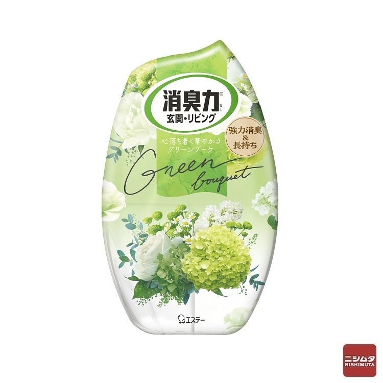 エステー　お部屋の消臭力 グリーンブーケ 400ml 【ｍ特】