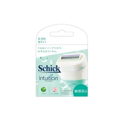 Schick シック イントゥイション 替刃 敏感肌用 3個入　12個 シック イントゥイション 敏感肌 替刃3個入 | 除毛 | ニシムタ ネット