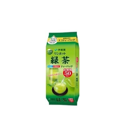 伊藤園　ワンポットエコティーバッグ緑茶50袋