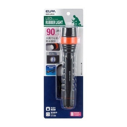朝日電器 エルパ(Elpa) LEDラバーライト DOP-LR310 | ハンディLED