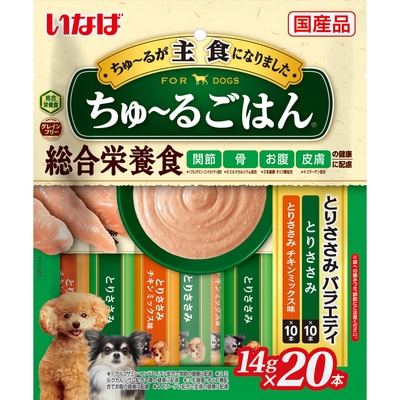 いなば　ちゅ～る　ごはんとりささみ　バラエティ　14g×20本入