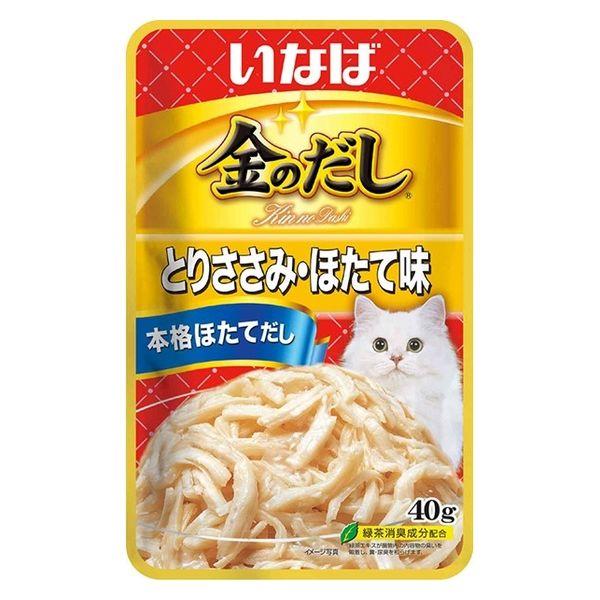 いなば　金のだし　パウチ　とりささみ・ほたて味　40g